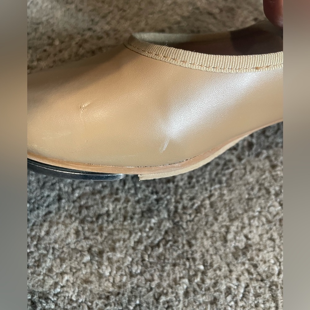 Little girls size 11W BLOCH Annie Tyette tan tap shoe - Picture 5 of 8